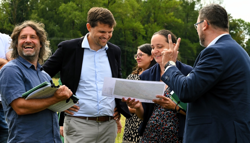 ADAPTO.space Zemi živitelku navštívil ministr životního prostředí Hladík Černovice