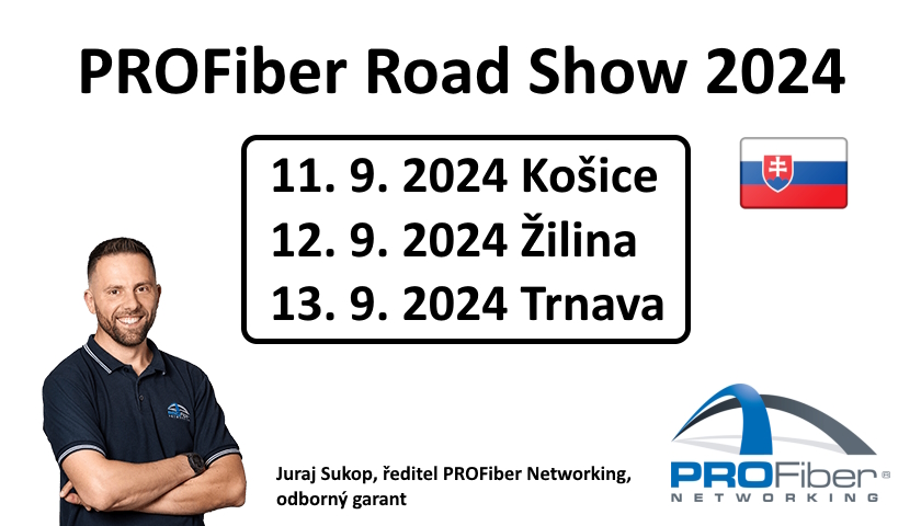 PROFiber Road Show 2024 Slovensko