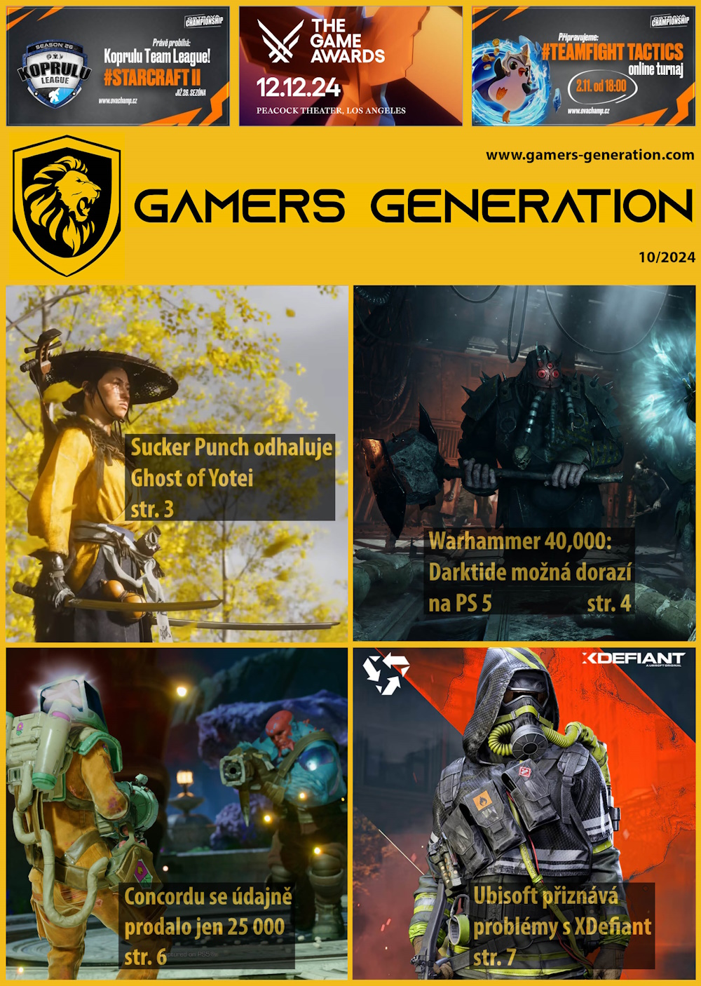 GAMERS GENERATION 10-2024